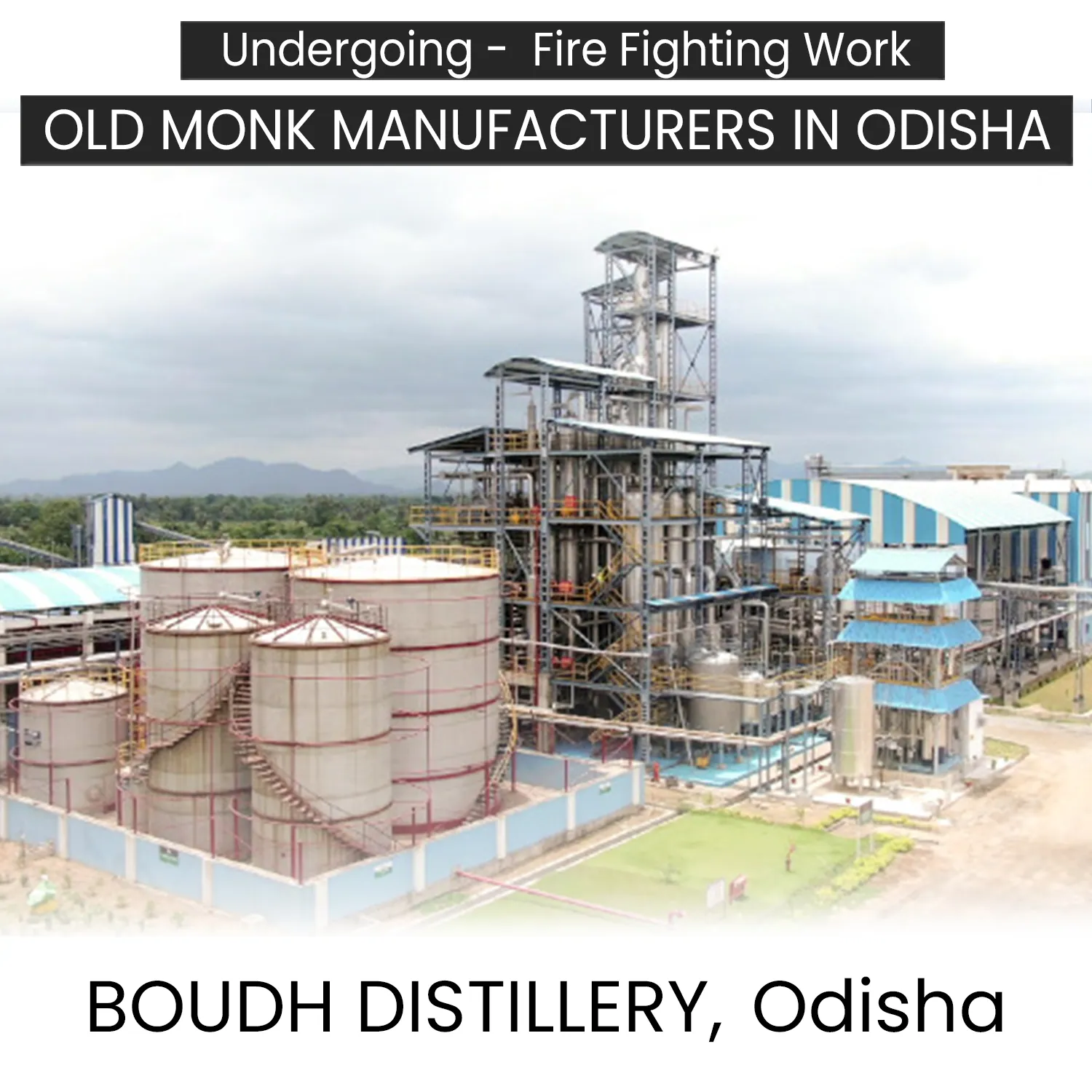 Turnkey Fire Fighting for Boudh Distillery — Boudh Distillery project by Secured Engineers